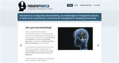 Desktop Screenshot of neuromarca.com